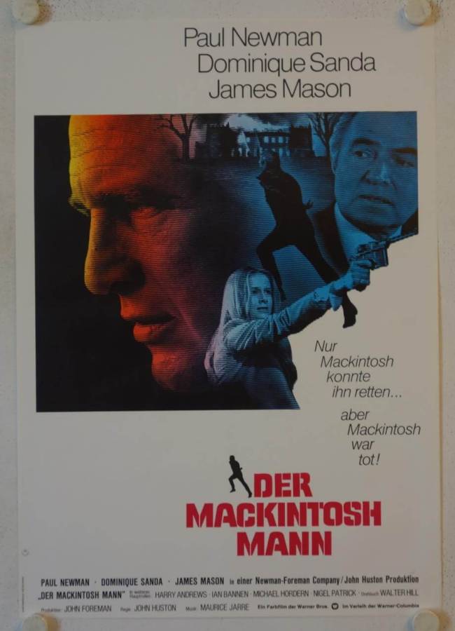 The MacKintosh Man original release german movie poster